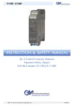 GM International D1130D Instruction & Safety Manual предпросмотр