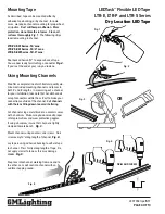 Предварительный просмотр 4 страницы GM Lighting LEDTask LTR-E Series Installation Manual