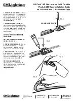 Предварительный просмотр 2 страницы GM Lighting LEDTask LTR-P-WP Installation Manual