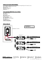 Предварительный просмотр 4 страницы GM Lighting V120-RGBW-DMX Installation Manual