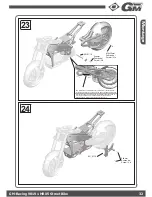 Предварительный просмотр 23 страницы GM-Racing MRX5 Street Bike Instruction Manual