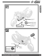 Предварительный просмотр 25 страницы GM-Racing MRX5 Street Bike Instruction Manual