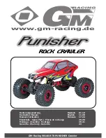 Preview for 1 page of GM-Racing Punisher Rock Crawler Instruction Manual