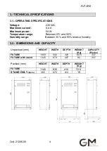 Preview for 4 page of GM VENDING FUTURE Instruction Manual