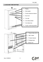 Preview for 5 page of GM VENDING FUTURE Instruction Manual