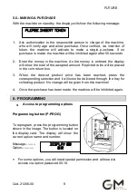 Preview for 8 page of GM VENDING FUTURE Instruction Manual