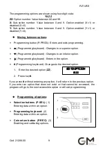 Preview for 9 page of GM VENDING FUTURE Instruction Manual