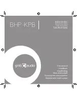 GMB Audio BHP-KPB User Manual preview