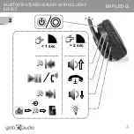 Предварительный просмотр 4 страницы GMB Audio BHP-LED-01 User Manual