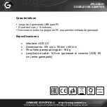 Preview for 2 page of GMB Gaming JPD-UB2-01 User Manual