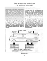 Preview for 7 page of GMC 1975 Motorhome Operating Manual