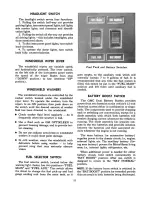 Preview for 27 page of GMC 1975 Motorhome Operating Manual