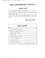 Предварительный просмотр 3 страницы GMC 1976 TRANSMODE Operating Manual