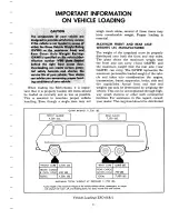 Preview for 7 page of GMC 1977 motorhome Operating Manual