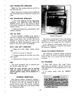 Preview for 43 page of GMC 1977 motorhome Operating Manual