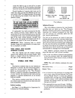 Preview for 95 page of GMC 1977 motorhome Operating Manual