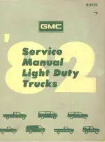 GMC 1982 Light Duty Truck Service Manual preview