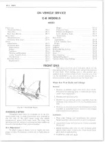 Preview for 166 page of GMC 1982 Light Duty Truck Service Manual