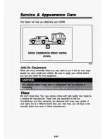 Preview for 306 page of GMC 1993 Jimmy Owner'S Manual