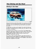 Preview for 182 page of GMC 1993 Safari Owner'S Manual