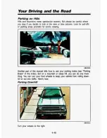 Preview for 202 page of GMC 1993 Sonoma Owner'S Manual