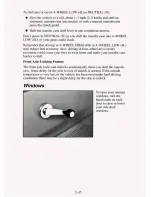 Preview for 107 page of GMC 1995 Suburban Owner'S Manual