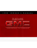 Preview for 1 page of GMC 1998 Safari Owner'S Manual