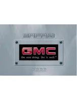 GMC 2000 Safari Owner'S Manual preview