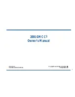 Предварительный просмотр 3 страницы GMC 2001 C3 Owner'S Manual