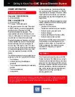 Preview for 16 page of GMC 2006 Chevrolet Express Manual