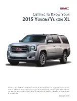 Preview for 1 page of GMC 2015 Yukon XL Denali Getting To Know Manual