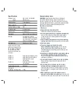 Предварительный просмотр 4 страницы GMC ALN18V Instruction Manual