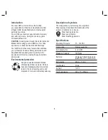 Preview for 3 page of GMC ATBR1650-3PK Instruction Manual