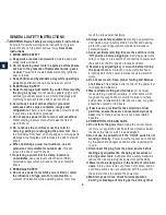 Предварительный просмотр 4 страницы GMC BN18SB Instructions Manual