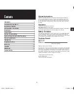 Preview for 5 page of GMC ELC2400 Manual