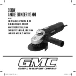 GMC GMC1152G Original Instructions Manual preview