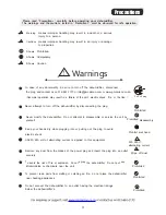 Preview for 4 page of GMC GMCDH-26 Instruction Manual