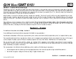 Preview for 13 page of GMC GMT 610 Manual