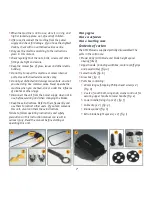 Предварительный просмотр 7 страницы GMC HC1500 Instruction Manual