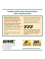 Preview for 9 page of GMC HG2000K Instruction Manual