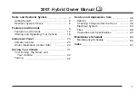 GMC Hybrid 2007 Owner'S Manual preview