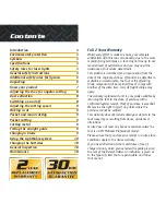 Preview for 2 page of GMC LS620SR Instruction Manual