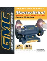 GMC MasterGrind BG612HPL Instruction Manual preview