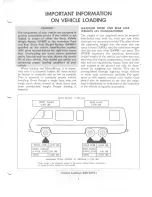 Preview for 7 page of GMC Motorhome 1976 Operating Manual