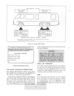 Preview for 8 page of GMC Motorhome 1976 Operating Manual