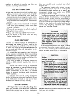 Preview for 15 page of GMC MOTORHOME 1978 Operating Manual