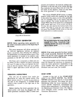 Preview for 39 page of GMC MOTORHOME 1978 Operating Manual