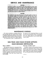 Preview for 89 page of GMC MOTORHOME 1978 Operating Manual