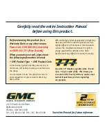 Preview for 9 page of GMC RDC100 Instruction Manual