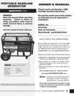 GMC SIERRA 5500 Owner'S Manual preview